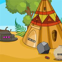 play Geniefungames-Genie-Tribal-Hut-Escape-2