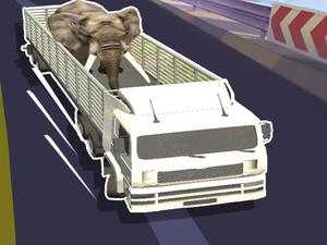 play Wild Animal Transport Truck