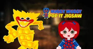 play Huggy Wuggy Pop It Jigsaw
