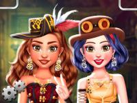Princess Girls Steampunk Rivalry game