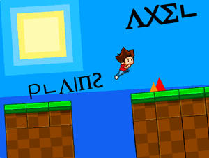 play Axel || A Scrolling Platformer || Plains || Mobile Friendly