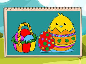 play Coloring Book Easter