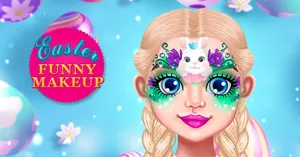 play Easter Funny Makeup