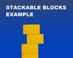 play Gd5 Example Stackable Blocks Game