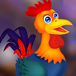 Youthful Rooster Escape