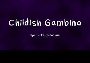 play Childish Gambino