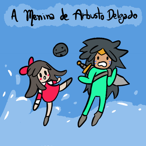play A Menina De Arbusto Delgado