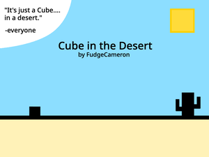 play Cube In The Desert