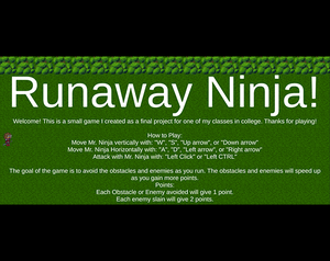 play Runaway Ninja!