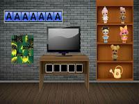 G2M Grey Checked House Escape Html5