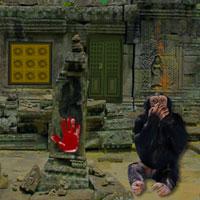 play Monkey-Temple-Escape