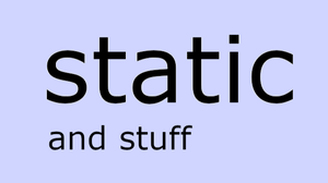 play Static
