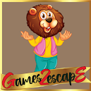 play G2E Handsome Lion Room Escape Html5