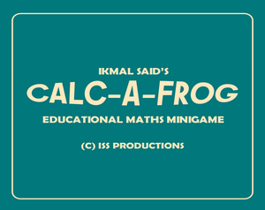 play Calc-A-Frog