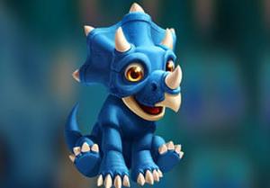 play Little Blue Dragon Escape