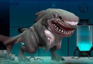 Sharkosaurus Rampage game