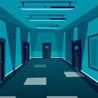 play Genie Dark Corridor Escape