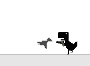 play Chrome Dino Revenge