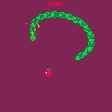 play Wiggly Snake [Pico-8]