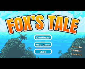 play Fox'S Tale Puzzle Edition (Demo)