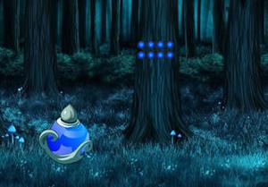 Azure Delusion Forest Escape game