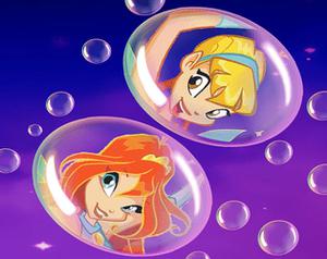 play Winx Draw Bubble Path Game