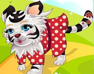 play Little Tiger Dress Up