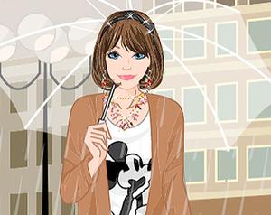 play Rainy Day Dress Up Game