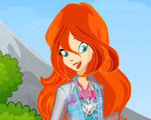 play Winx Bloom Drag Dress Up Game