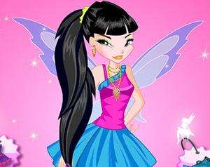 play Winx Miusa Shopping Style Dress Up Game