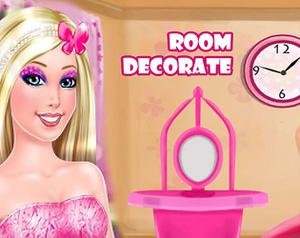 play Barbie Bedroom Decorating Game