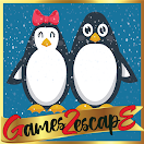play G2E Cute Penguin Couple Rescue Html5