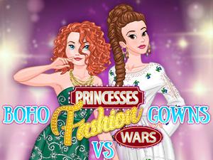 Princesses Fashion Wars Boho Vs Gowns