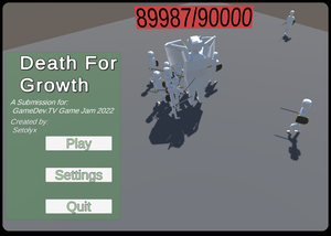 play [Gamedevtv Gamejam] Death For Growth