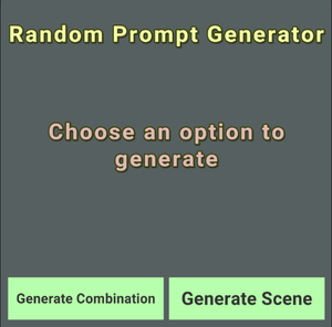 play Random Art Prompt Generator