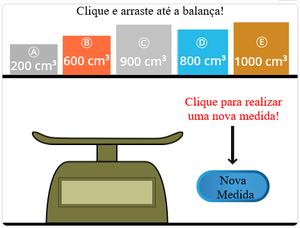 play Balança 2 (Materiais Com Volumes Diferentes)