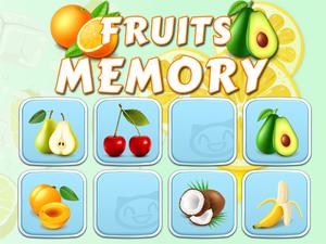 play Fruits Memory