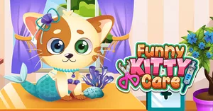 play Funny Kitty Care