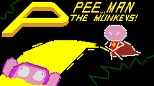play Pee Man Vs The Monkeys