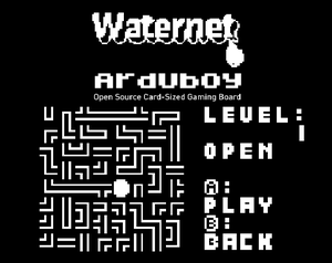 play Waternet Arduboy Version