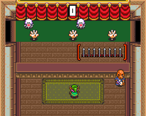 play Zelda 3 Shooting Gallery