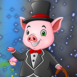 Magician Pig Escape