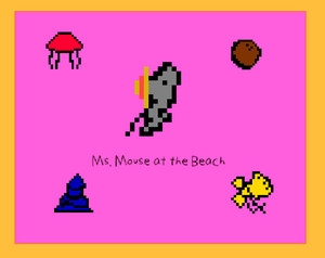 play Ms. Mouse At The Beach