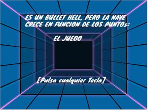 play Es Un Bullet Hell Pero Si Recibes Daño Creces!: El Juego