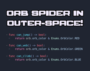 play Orb Spider In Outer-Space!