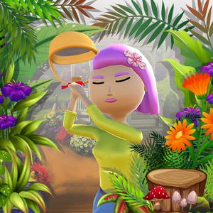 play Runner Garden 3D