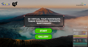 play 3D Virtual Tour Pariwisata Taman Gandrung Terakota - Web Version
