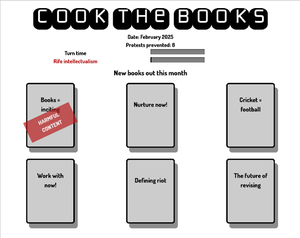 play Cook The Books