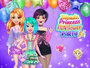 Blonde Princess Fun Tower Party