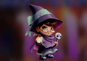 play Halloween Witch Girl Escape